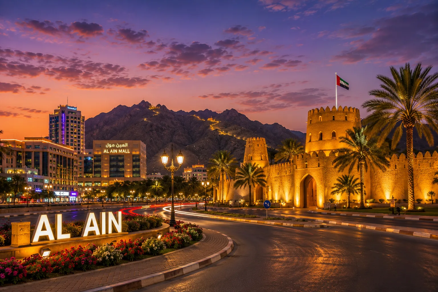Al Ain skyline, UAE